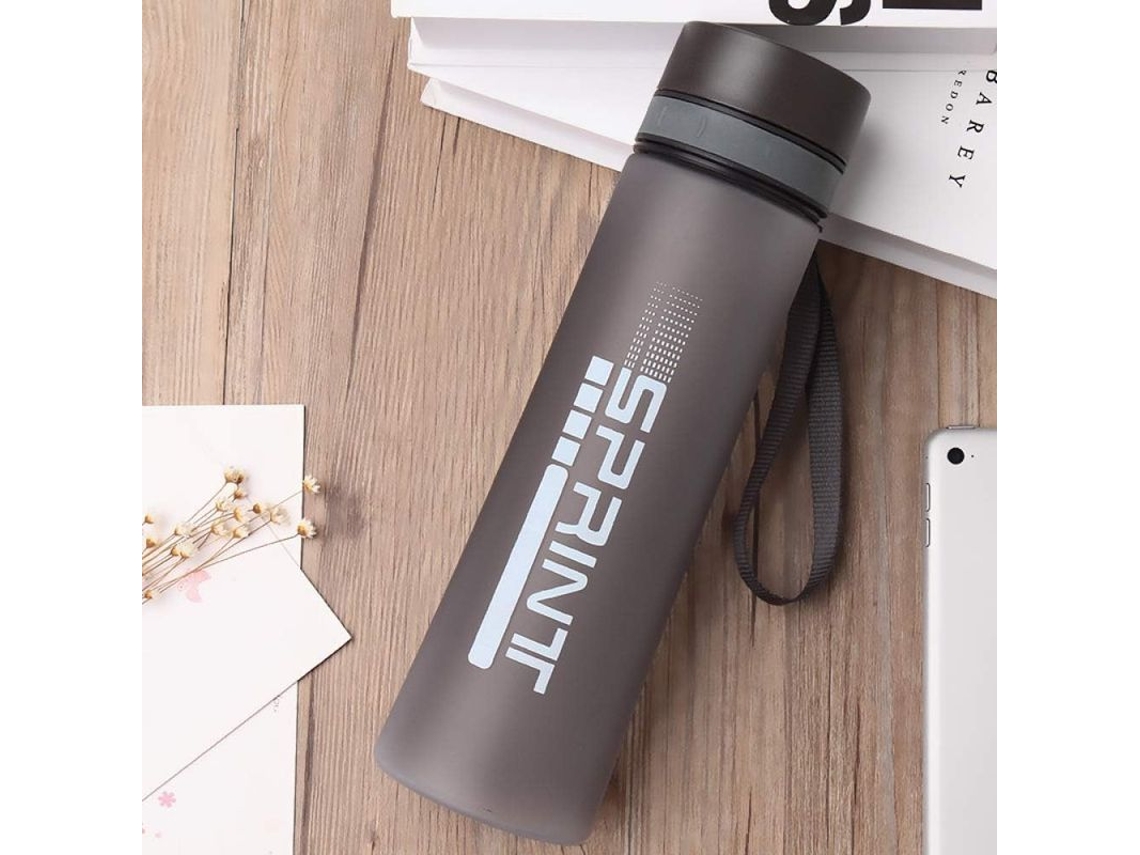 Garrafa de Água NOVA LINE à prova de vazamento, sem BPA, com alça, personalizada, várias cores