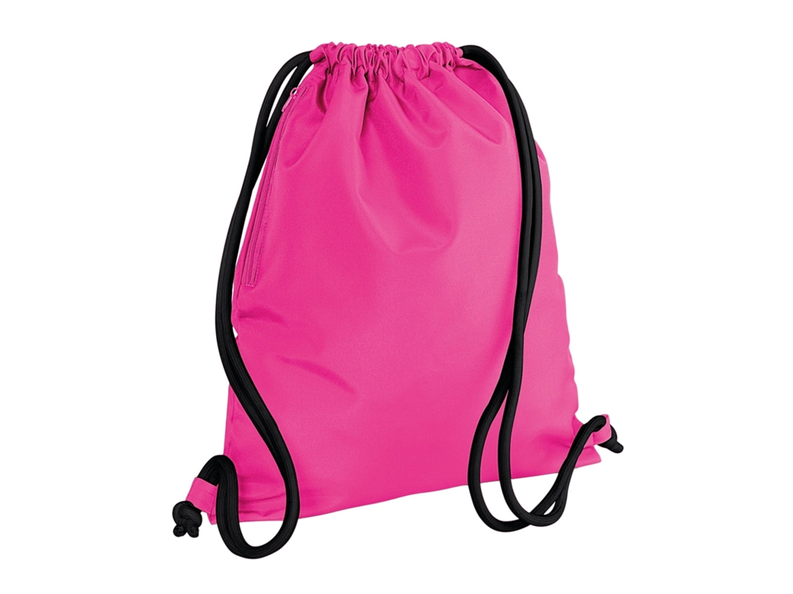 Bolsa Bagbase Icon com Cordão, Tamanho Único, Fúcsia/preta BRILVIBERA