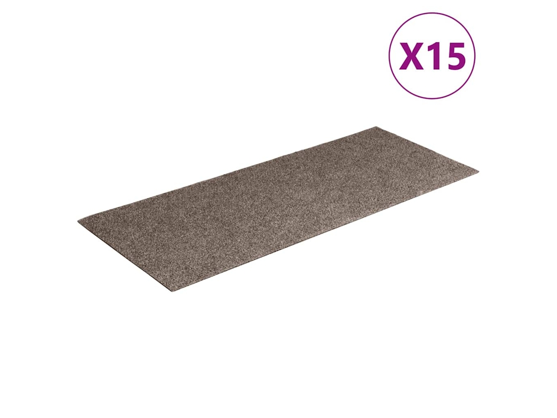 Stair Mat, Stair Mats Vidaxl Bege Polipropileno (60 X 25 Cm)