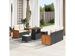 Vidaxl Conjunto De Sofá De Jardim 8 Unid. 8-número De Lugares