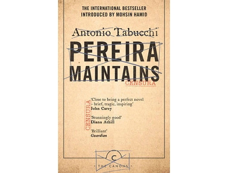 Livro Pereira Maintains de Antonio Tabucchi