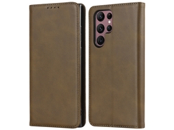 Lurelia Estojo Flip Samsung Galaxy S22 Ultra 5g Porta-cartões Elegante