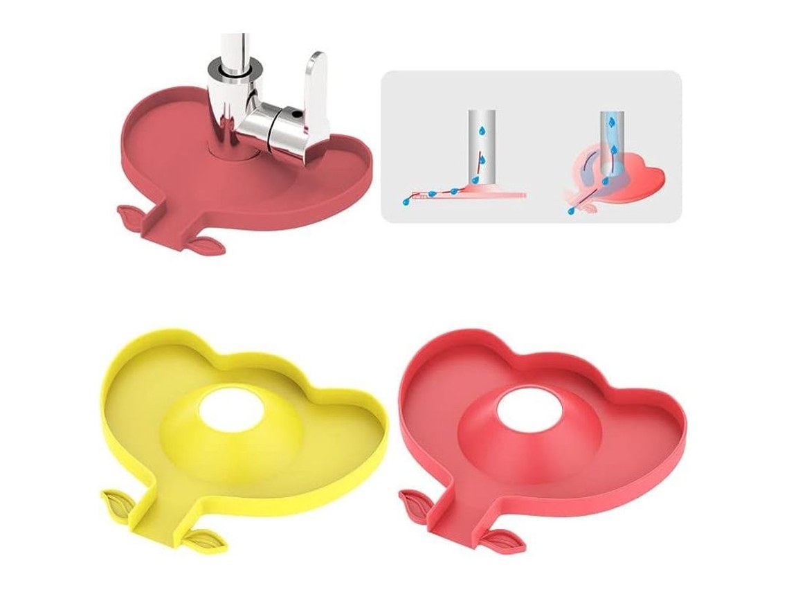 Protetor de Borrifos Nova Line de silicone para torneira 2 pack