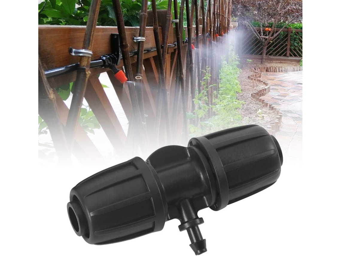 Conector T Com Farpas, Durável, Pacote 10 Peças, Para Irrigação