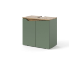 Marelle, 60x57.5cm Com 2 Portas, Verde/antracite, Vicco