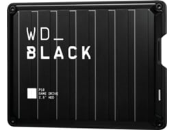 Disco HDD Externo WD_Black P10 Game Drive 4TB (Preto - 4 TB - USB 3.2)