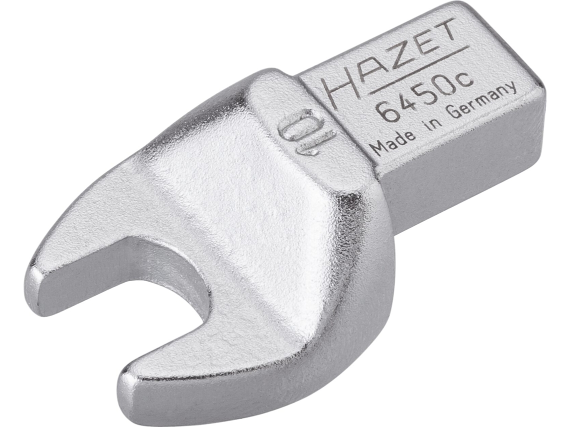 6450C-10 Cabeça de chave de boca: Quadrado inserível 9 x 12 mm Perfil hexagonal externo 10 mm HAZET