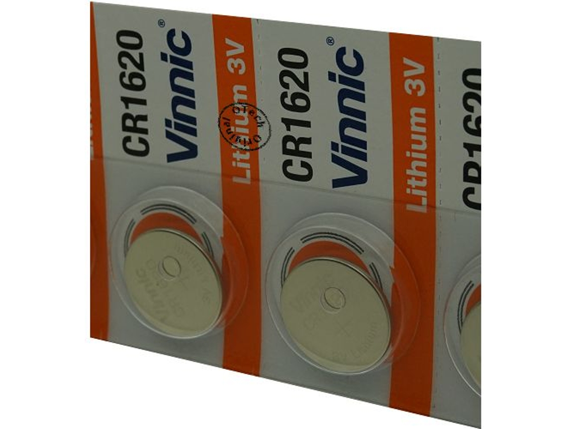 Conjunto de 5 Pilhas OTECH Vinnic para DIVERS ECR1620