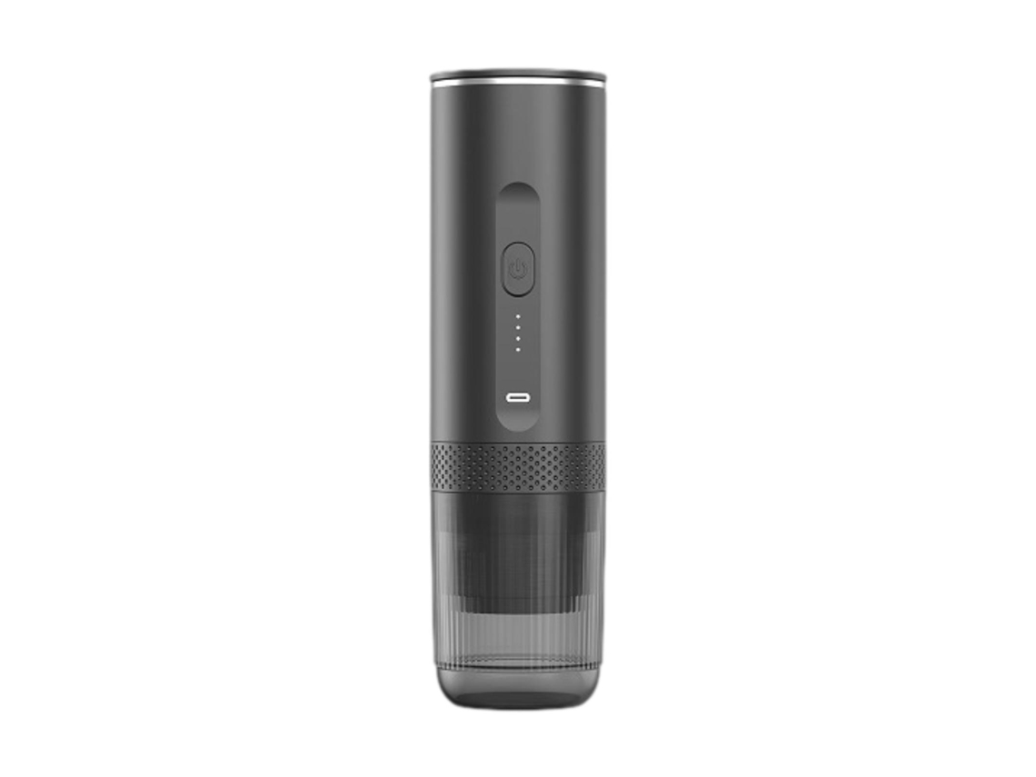Máquina Café Expresso Portátil Eifson 20bar 7500mah Auto-aquecimento 2-em-1 Para Pó E Cápsulas Usb-c Preto