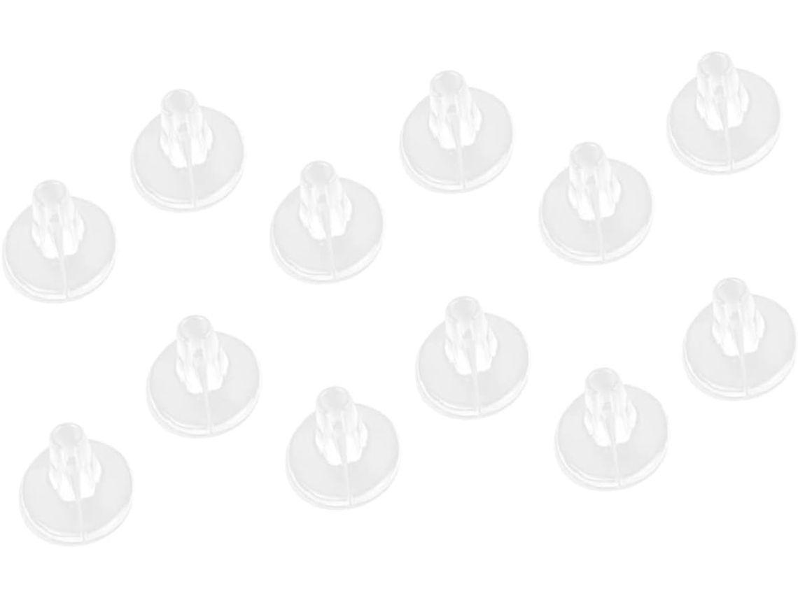 Protetores De Dedos Em Gel Transparente Para Sandálias, Almofadas Antiderrapantes E Estilo Verão, Pacote Com 12 Unidades