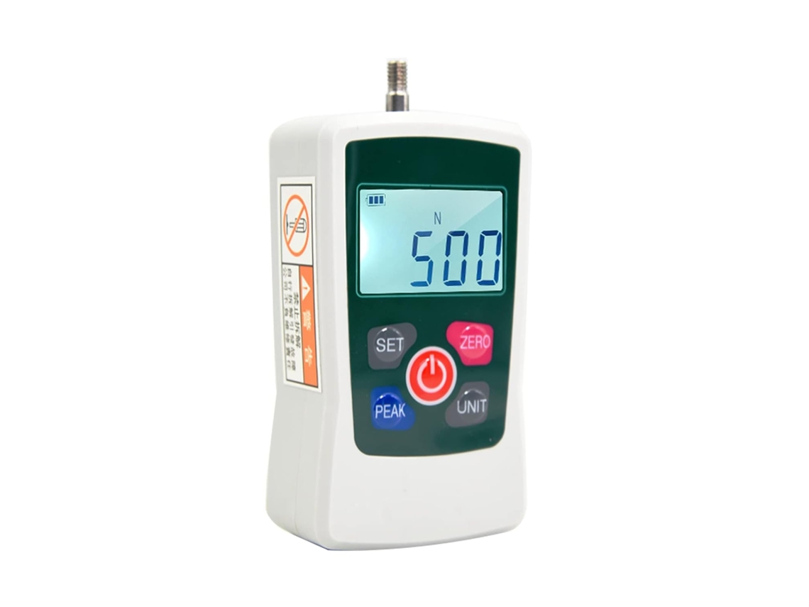 Testador De Força Digital De 500 N Com Visor Retroiluminado, Sensor Interno