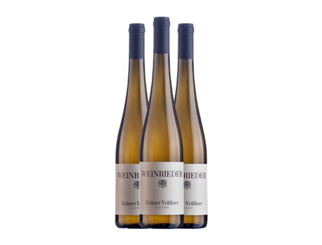 Vinho branco WEINRIEDER Alte Reben Grüner Veltliner Niederösterreich (0.75 L - 3 Unidades)