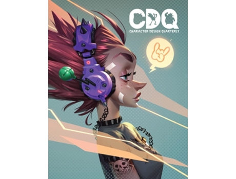 Livro Character Design Quarterly 22 de 3dtotal Publishing (Inglês)