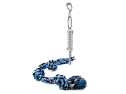 Brinquedo de Corda para Cães Spring Pole Brinquedo de Arranco para Exercício Ao Ar Livre