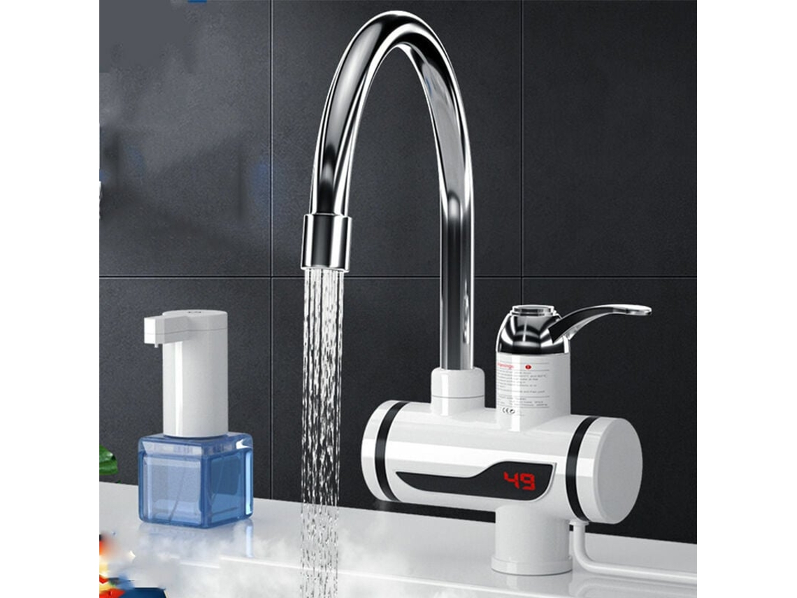 Misturador Elétrico Para Cozinha Com Água Quente Instantânea