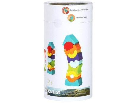 Livro Cubika Madera Torre Flexible 11 Uds De Desconocido (espanhol)