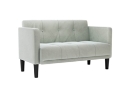 Loveseat Sofa, Loveseat Sofas Vidaxl Cinzeto Veludo (n/a)
