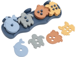 Conjunto De Brinquedos Banho Empilháveis Com Encaixe Formas Para