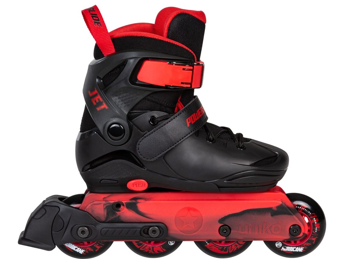 Patins Em Linha Powerslide Jet Black Adj. 31-34 (940705-31-34)