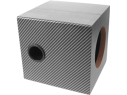 Caixa De Subwoofer De Madeira Selada De 5 Polegadas Para Carro (vazia)