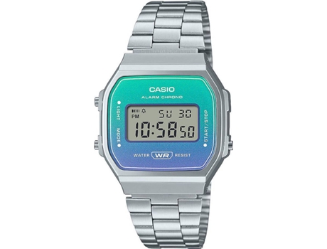 Relógio CASIO Vintage Mulher (Resina - Azul)