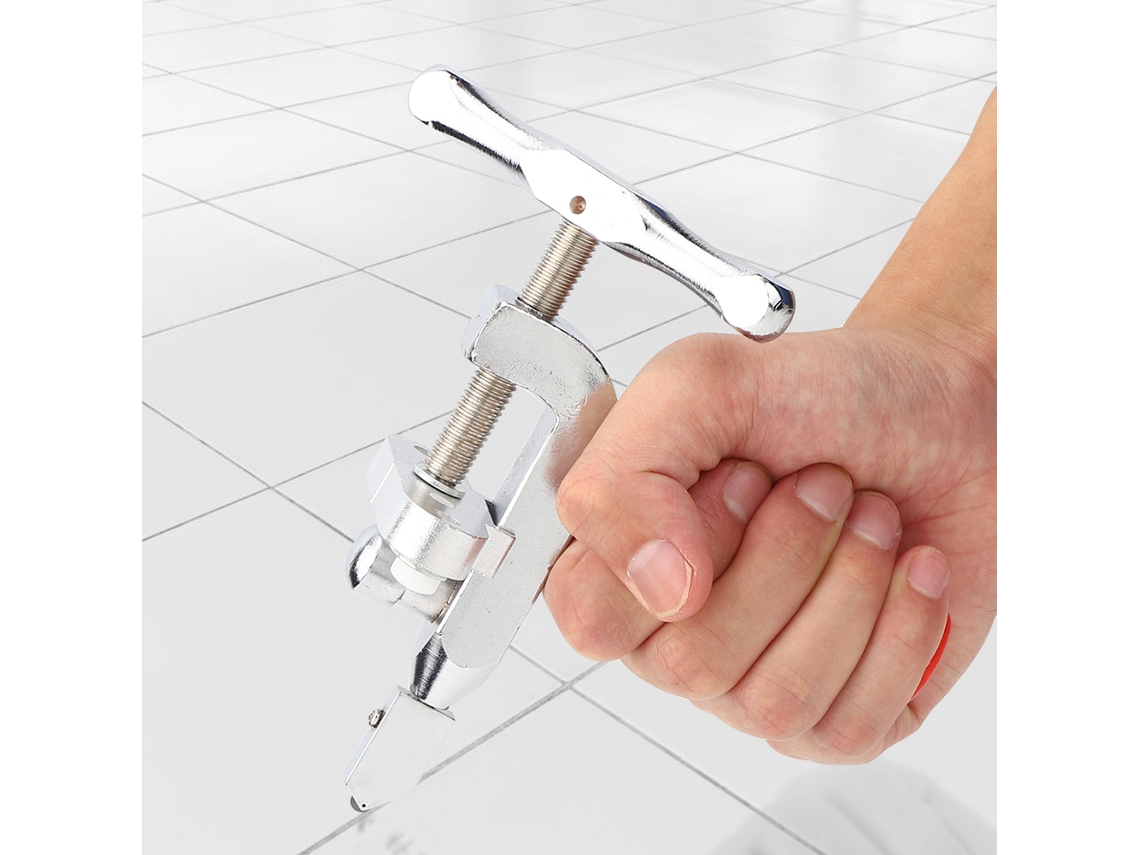 Laxiscreed Ferramenta Dual Em Alumínio Para Cortar Azulejos E Vidro Com Função De Abertura