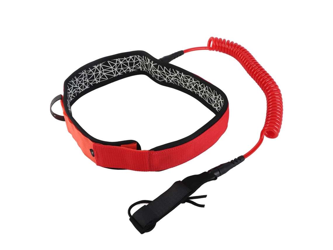 Cinto De Prancha De Surf 7mm Grosso 10ft Enrolado Leash Para Surf E Stand Up Paddleboard Tpu