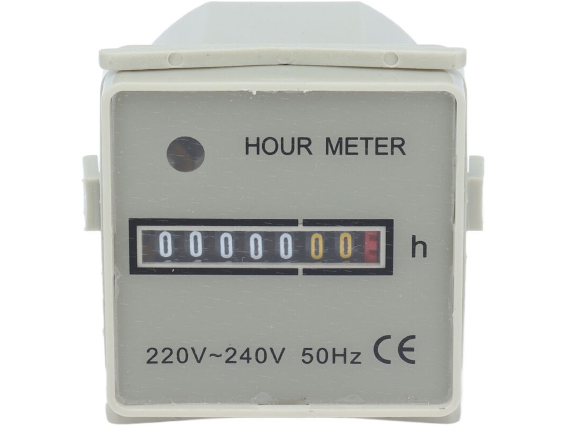 HORÍMETRO mecânico HM2/UWZ48, 220/240V, uso doméstico e industrial em BRILVIBERA