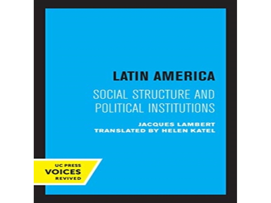 Livro Latin America de Jacques Lambert (Inglês)