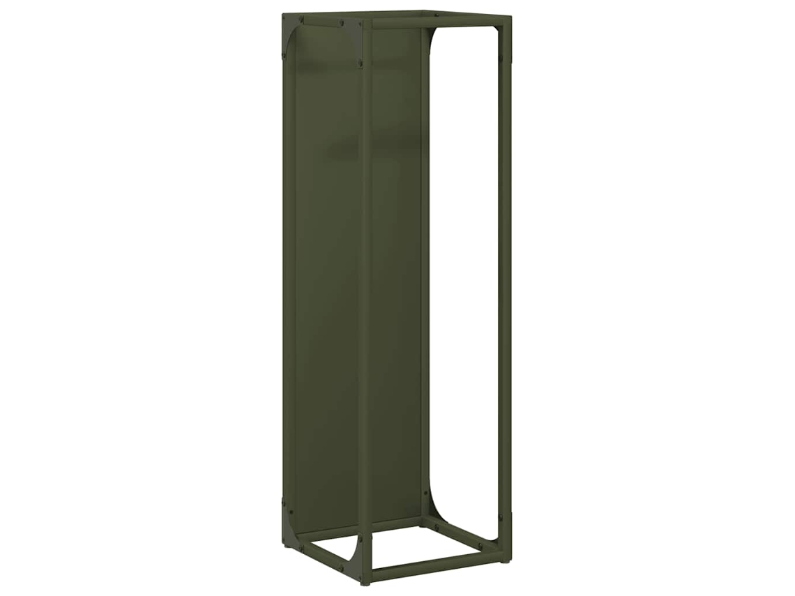Firewood Rack, Firewood Racks Vidaxl Verde Aço (25 X 25 X 80 Cm)