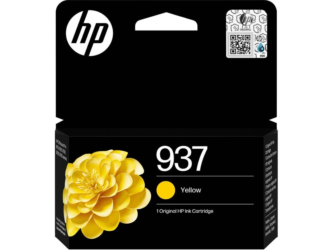 Tinteiro HP 937 Original (Amarelo)