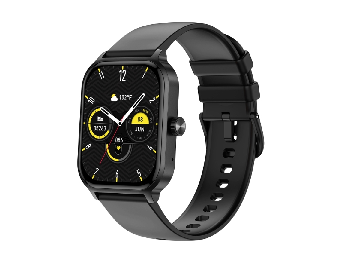 (preto) Pulseira Inteligente Com Tela Colorida De 1,93 Polegadas, Compatível Com Chamadas Bluetooth E Monitoramento De Saúde.
