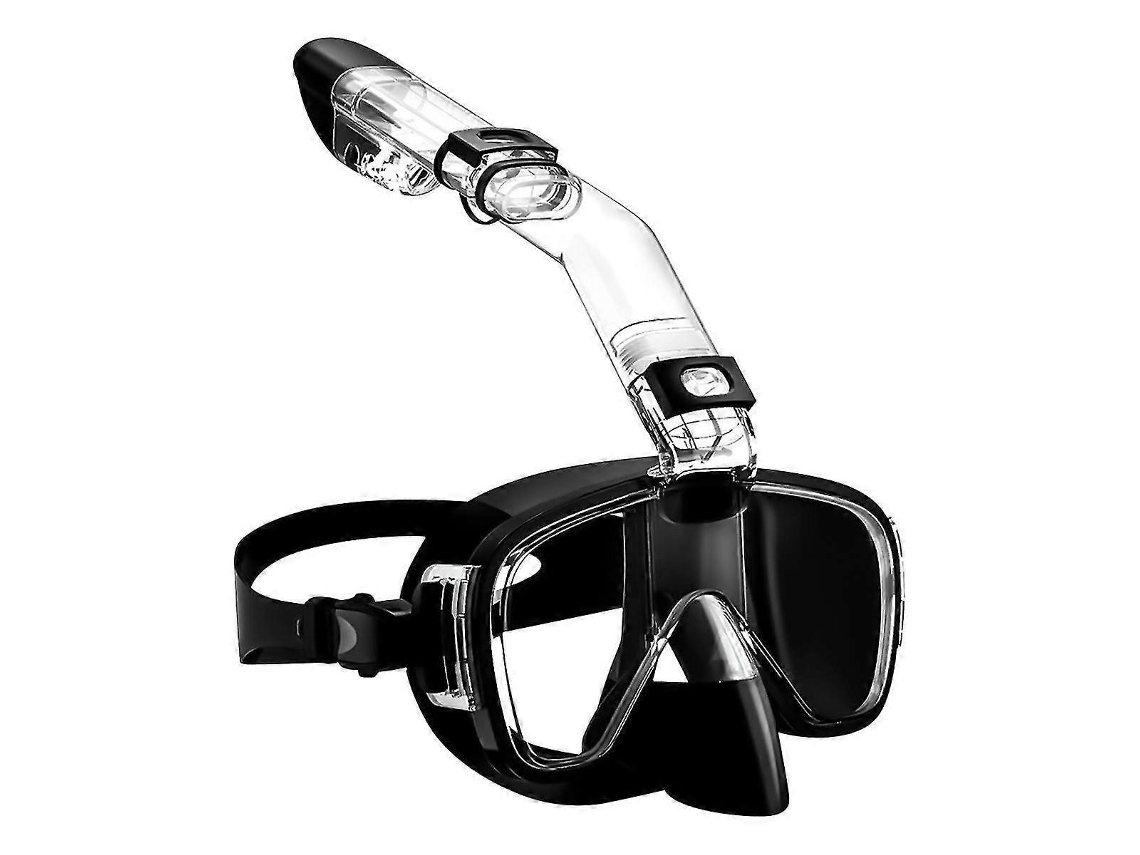 Lurelia Conjunto De Máscara De Mergulho Dobrável Com Suporte Para Câmera E Máscara De Snorkel, Mergulho Profissional Antiembaçante