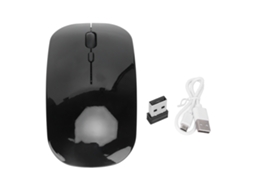 Aetheria mouse Sem Fio 2.4g 2 Modos 1600 Dpi Óptico Portátil com Receptor Usb para Laptop Pc Preto