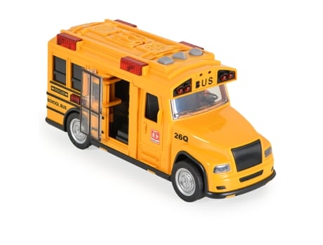 Autocarro Escolar Com Luz E Som 666 26q Jin Jia Toys Jin Jia Toys