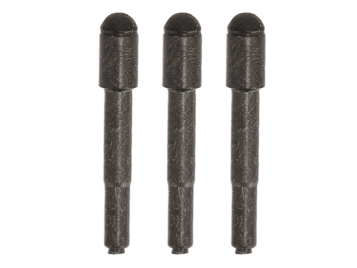 Aetheria ponta de Substituição para Caneta Stylus Dell Pn579x Pn556w, 3pcs, Borracha, Alta Sensibilidade, Preto