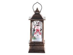 Mali lanterna de Globo de Neve com Luz Natal Boneco de Neve Decoração Casa Festiva Pvc