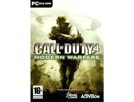 Call Of Duty 4 Modern Warfare / Dvd-Rom Do Jogo para Pc