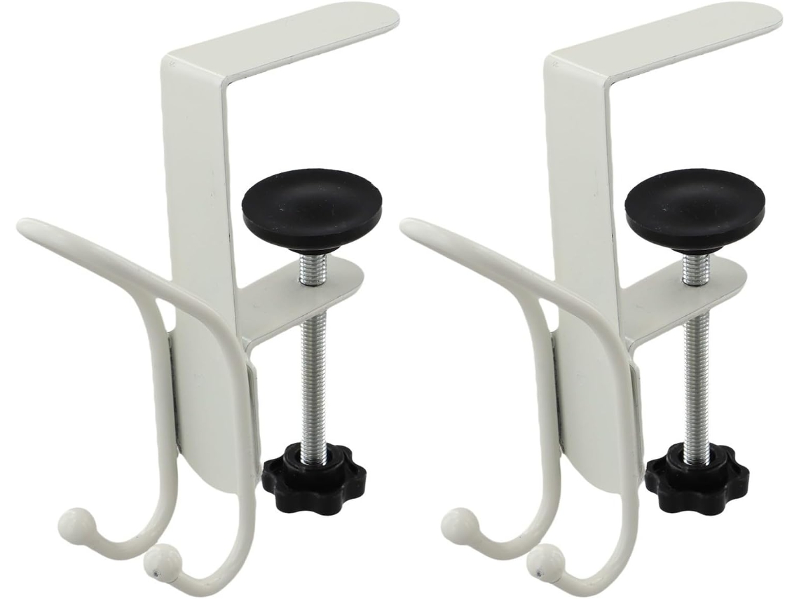 Suporte De Capacete: Pince À Vis Rotative Pour Casque De Jeu Et Sacs – Conveniente Aux Mesas Até 5 Cm ( Jaune