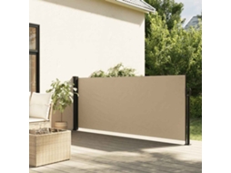 Vidaxl Toldo Lateral Retrátil 120x600 Cm Bege