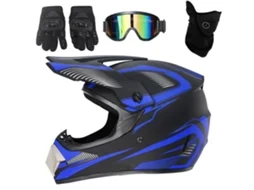 2026altiro-casco De Motocross Full Face Para Moto Cross Bicicleta Montaña Com Óculos Luvas E Máscara