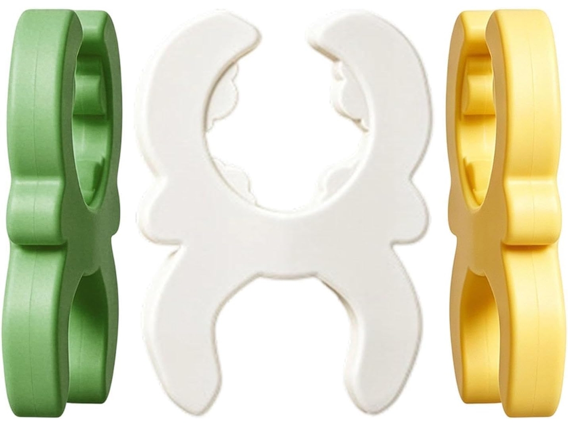 Porta Utensílios 3 Peças em Silicone Resistente Ao Calor Suporte para Colheres e Cabos de CHABERLU