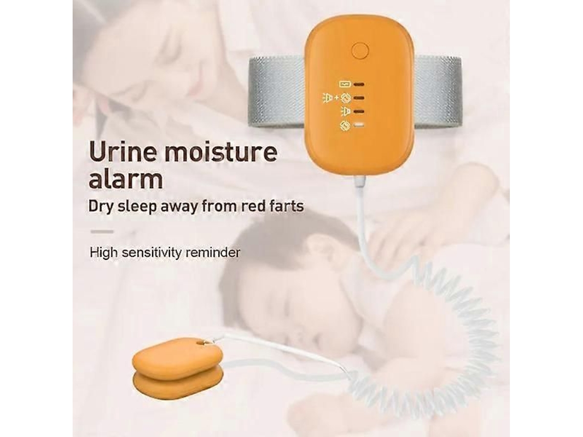 Alarme Para Enurese Noturna Para Crianças, Recarregável, Alarme De Urinar Sem Fio, Som Vibração U2 Magnético
