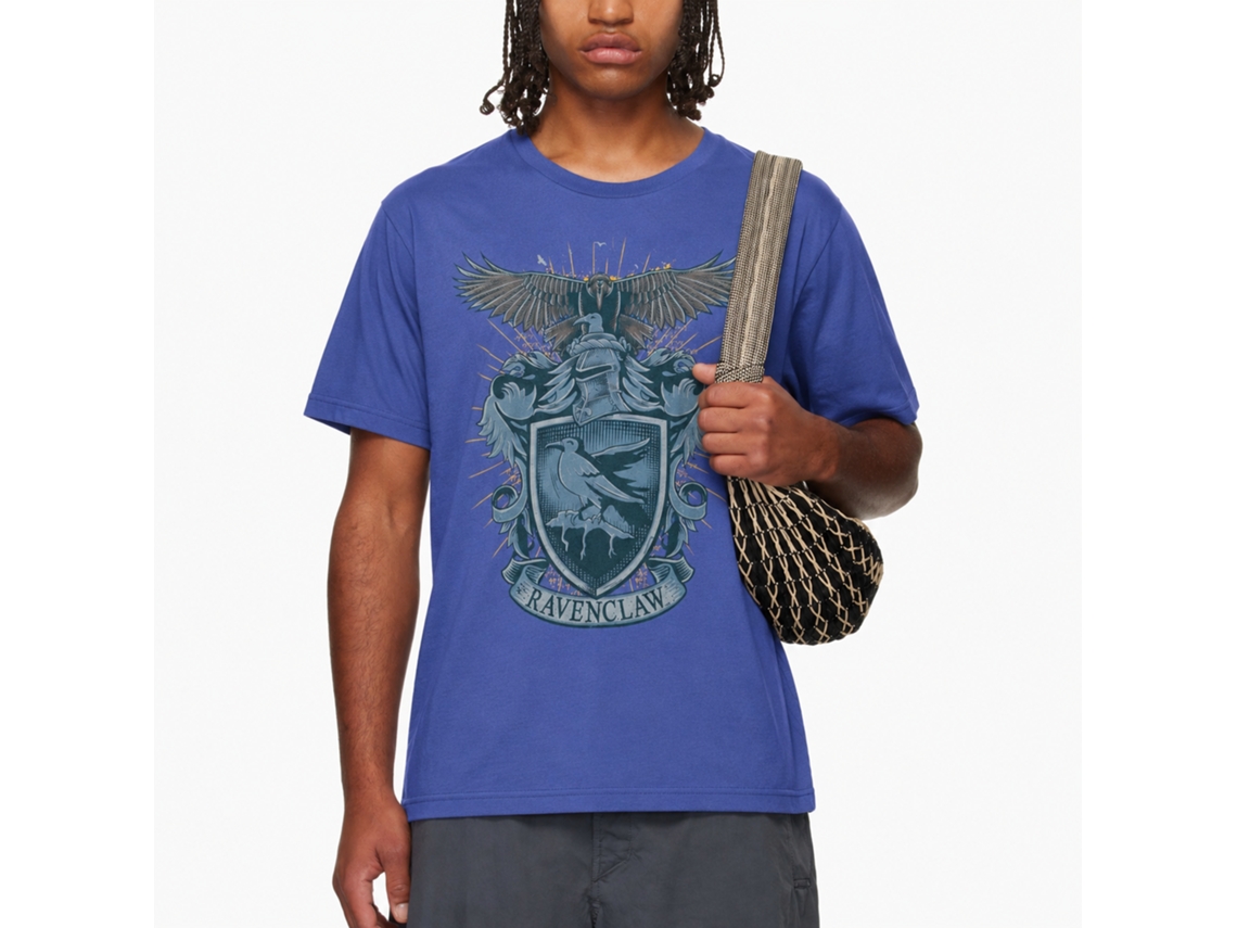 Rockinstone Harry Potter Ravenclaw Mascot Emblem Royal T-shirt Size:l