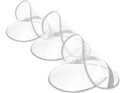 Viseiras Para Capas De Chuva, Proteção Facial, Plástico, Removíveis.