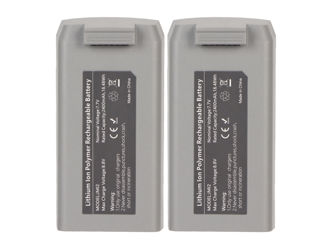 Bateria de Voo Inteligente LAXISCREED Mini 2 2400mah 2 Unidades