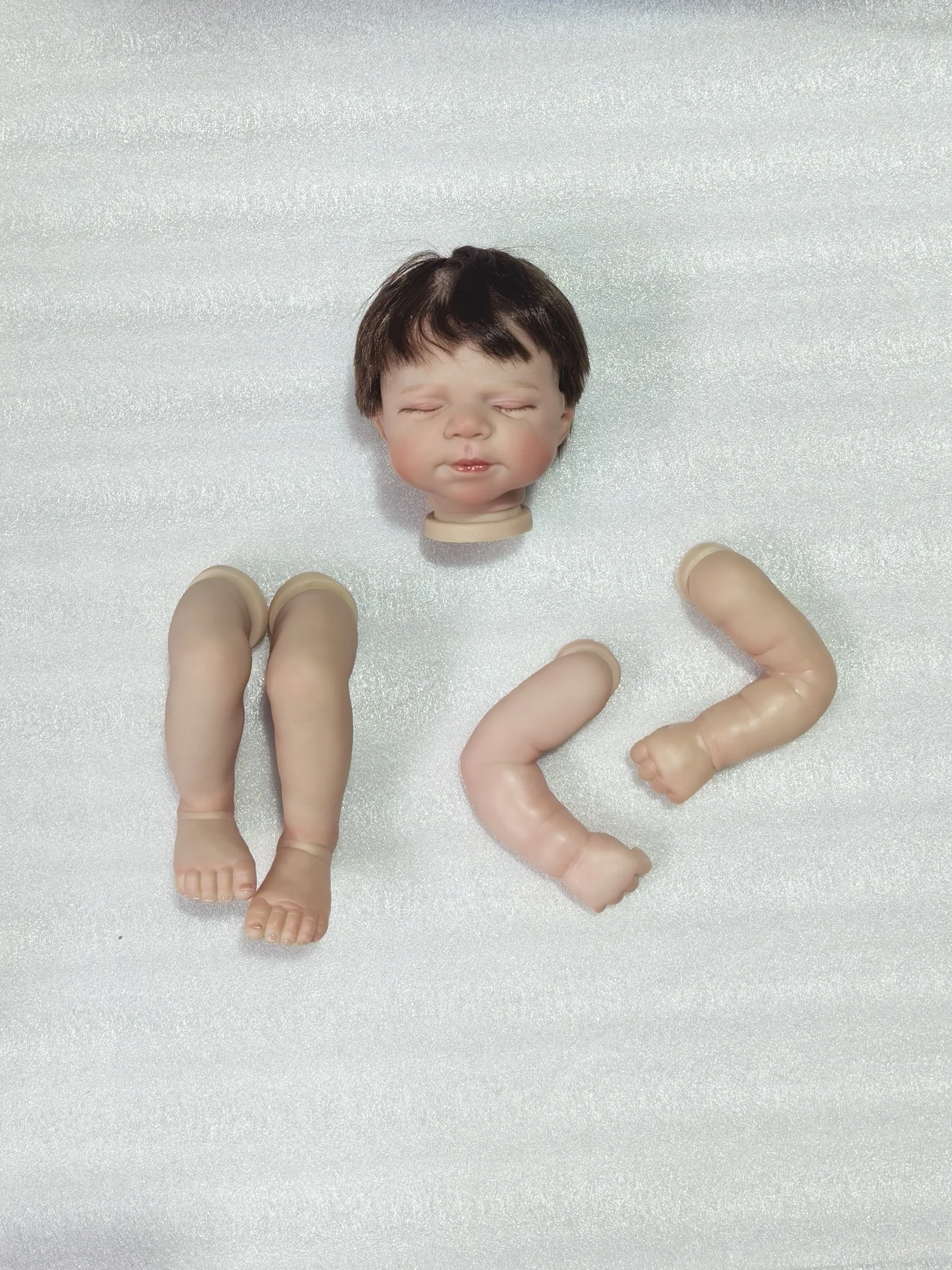 (branco) Kit Para Boneca De 45 Cm (18 Polegadas) Para Fazer Brinquedos De Bebê Em Casa