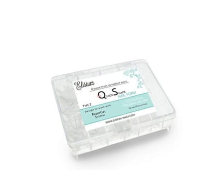 Formas De Unhas Para Extensão Rápida Elisium, 120 Unidades