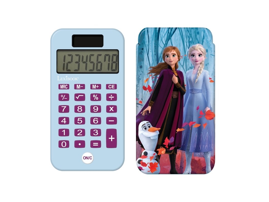 Calculadora DISNEY bolso com tampa Frozen