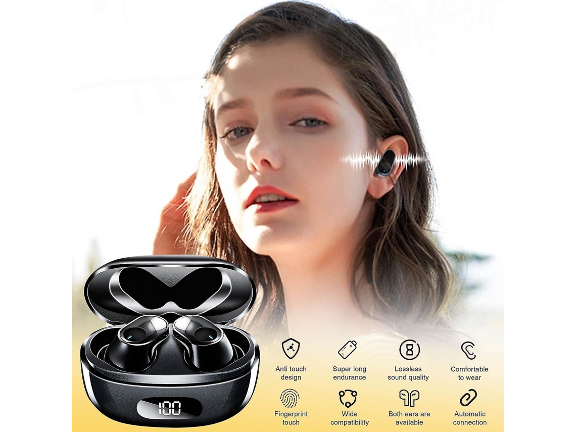 Auriculares Bluetooth True Wireless New Binaural In-Ear Touching Stereo